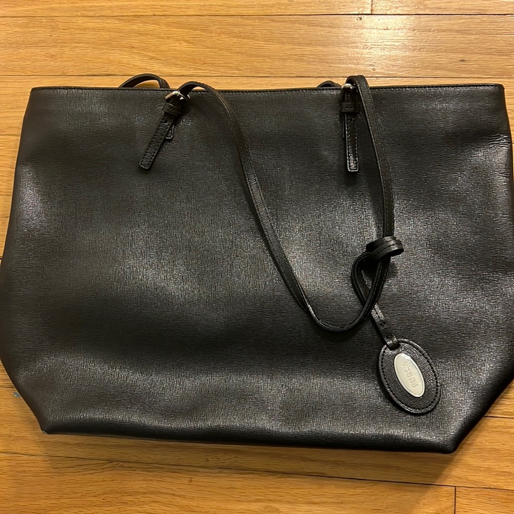 Black Furla Tote
